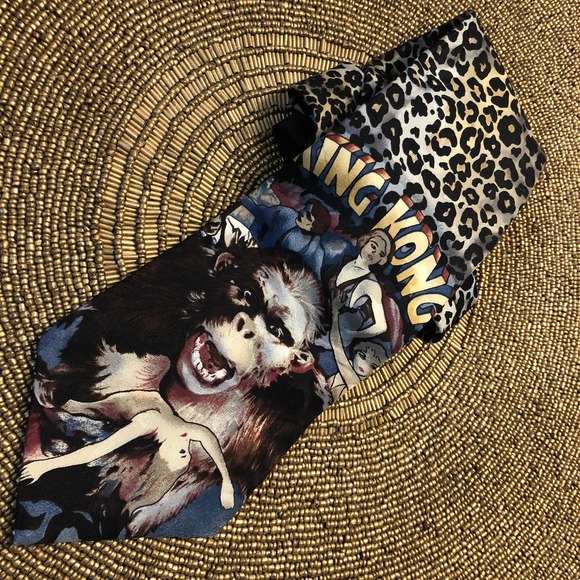 American Film Classics Other - American Film Classics Men's Tie 90s‎ 1992 King Kong (Old Movie) Silk Necktie